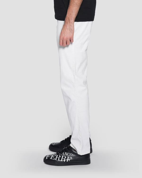 Gianfranco Ferre Regular Fit Casual Pants White