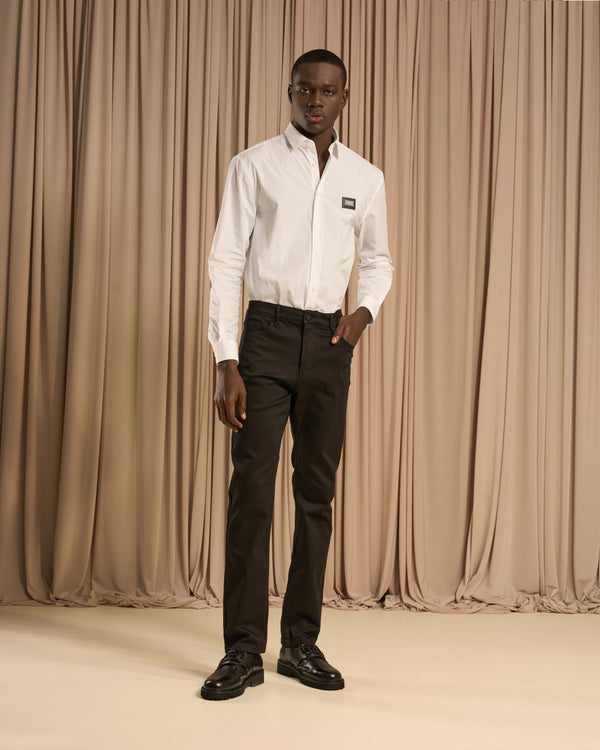 Gianfranco Ferre Regular Fit Denim Jeans Black