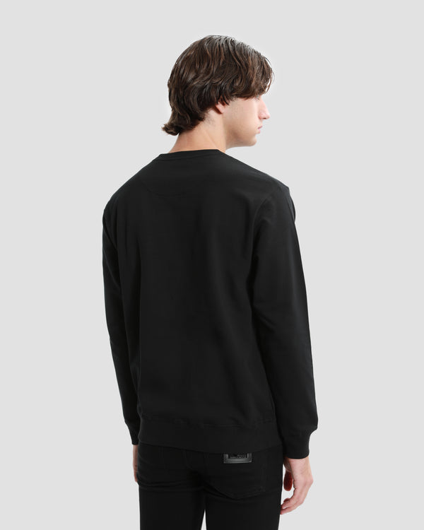 Gianfranco Ferre Sequined Sweatshirt Black