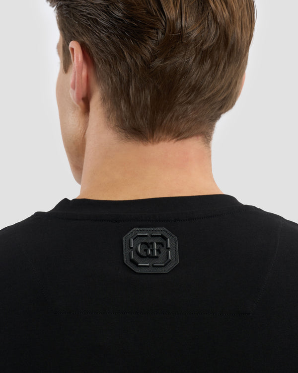 Gianfranco Ferre Silicone Branding T-Shirt Black