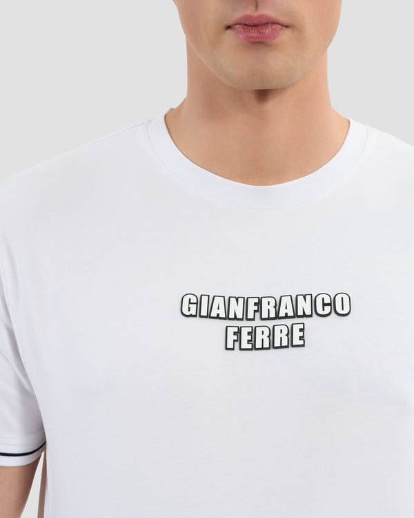 Gianfranco Ferre Silicone Branding T-Shirt White