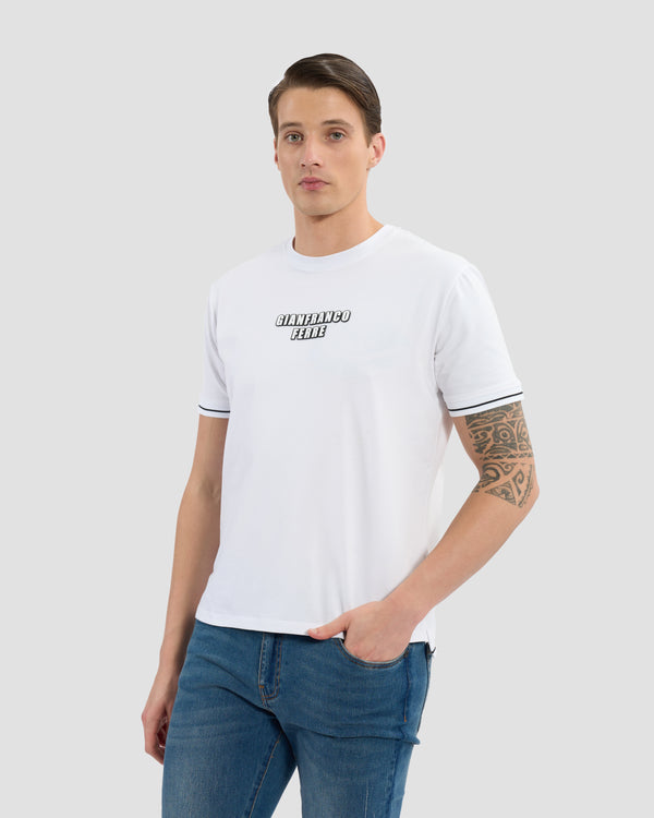 gianfranco ferre Silicone Branding T-Shirt White