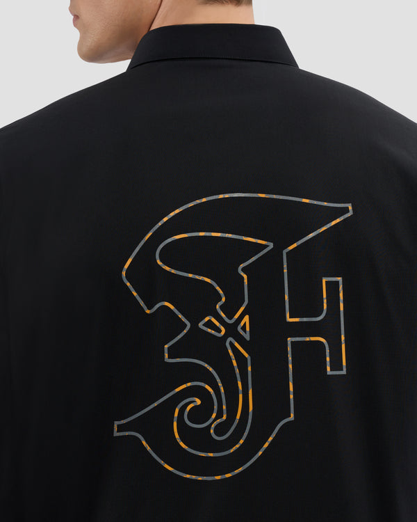 Gianfranco Ferre Splatter Print Shirt Black