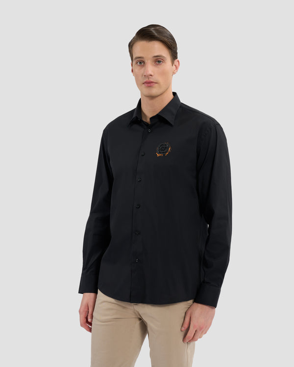 gianfranco ferre Splatter Print Shirt Black