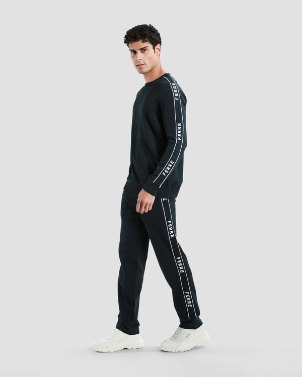 Gianfranco Ferre Tapered Sleeve Sweater Navy