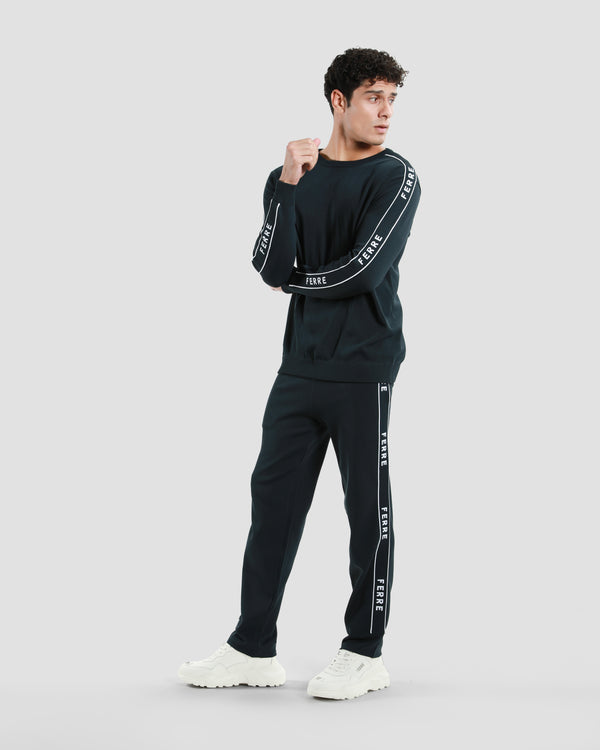 Gianfranco Ferre Tapered Sleeve Sweater Navy