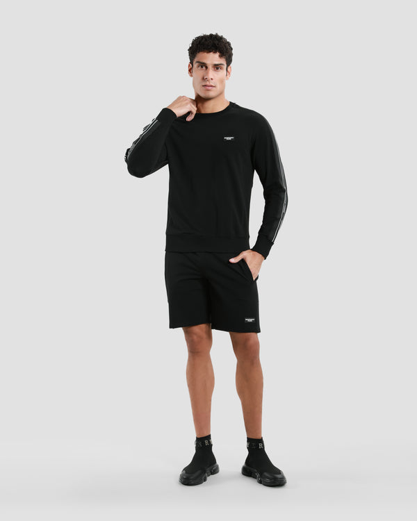 Gianfranco Ferre Tapered Sleeve Sweatshirt Black