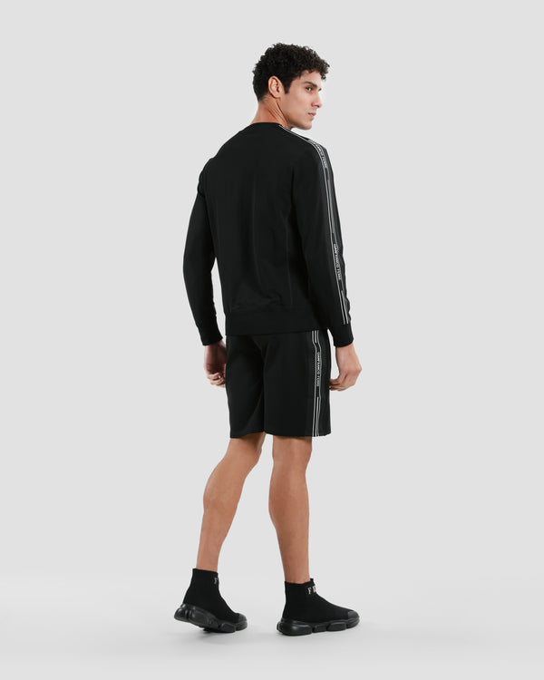 Gianfranco Ferre Tapered Sleeve Sweatshirt Black