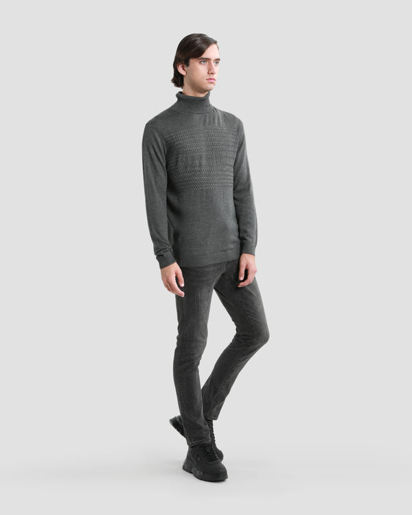Gianfranco Ferre Turtleneck Sweater Grey