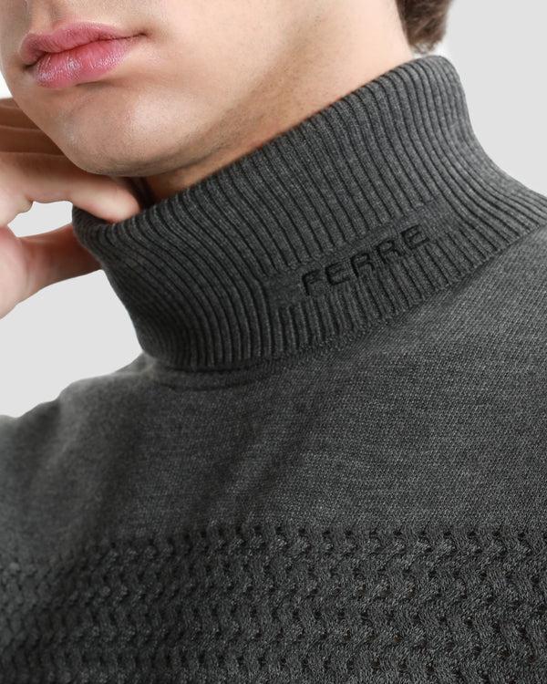 Gianfranco Ferre Turtleneck Sweater Grey