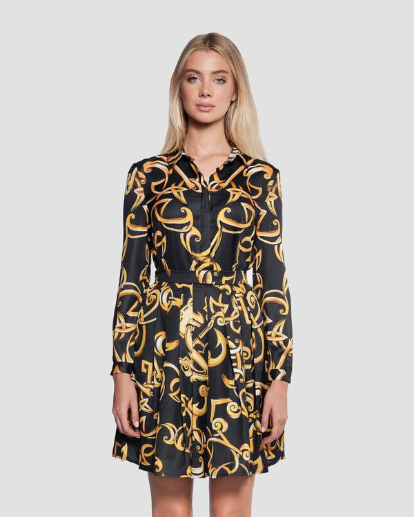gianfranco ferre Gold Baroque Print Shirt Multicolor