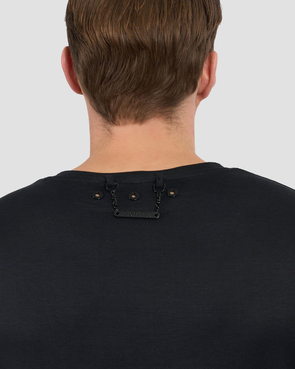 Gianfranco Ferre Gothic Ferré Patched T-Shirt Black