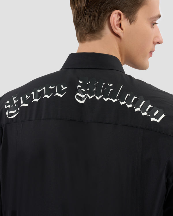 Gianfranco Ferre Gothic Gianfranco Ferré Print Shirt Black