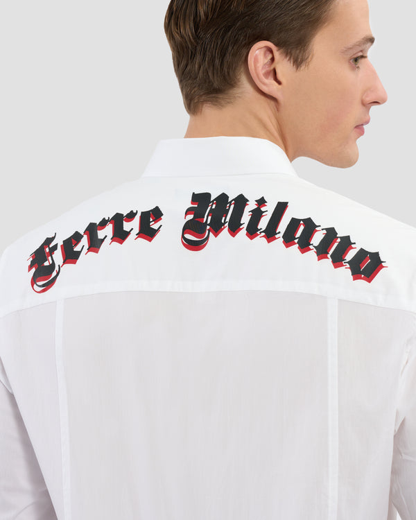 Gianfranco Ferre Gothic Gianfranco Ferré Print Shirt White