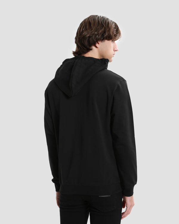 Gianfranco Ferre Imperial Branding Front Hoodie Black