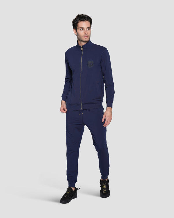 Gianfranco Ferre Imperial Patch Tracksuit Jacket Blue