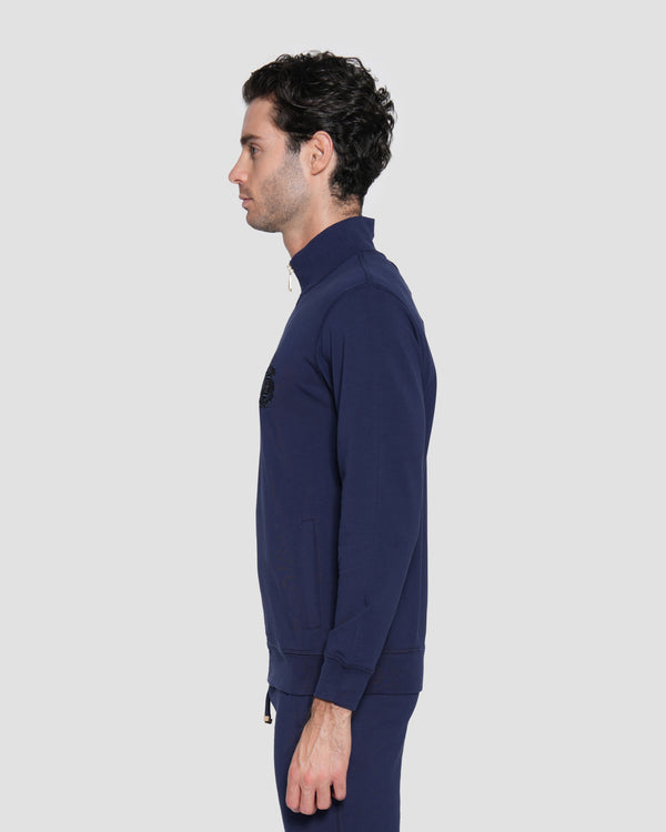 Gianfranco Ferre Imperial Patch Tracksuit Jacket Blue