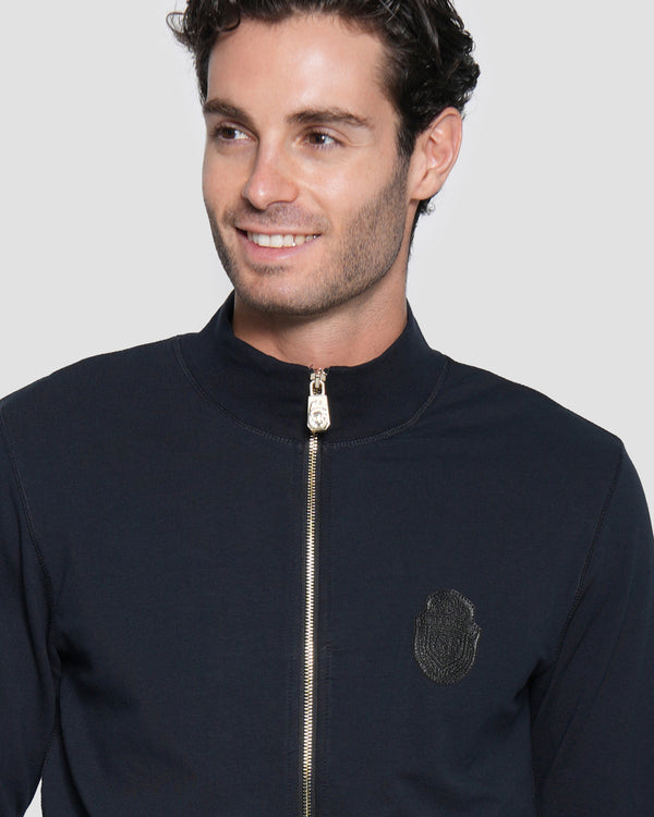 Gianfranco Ferre Imperial Patch Tracksuit Jacket Navy