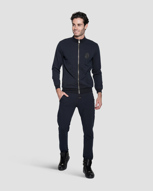 Gianfranco Ferre Imperial Patch Tracksuit Pants Navy