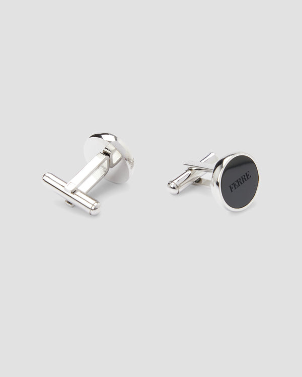 gianfranco ferre Logo-Engraved Round Cufflinks You may also like