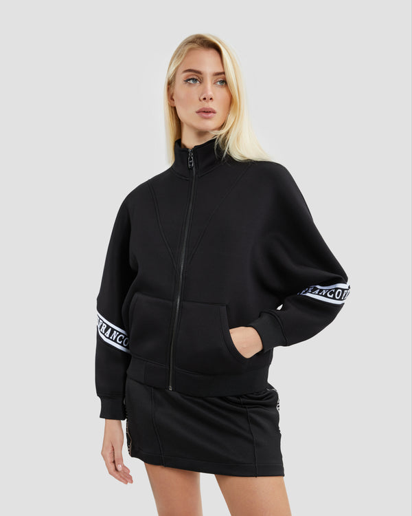 gianfranco ferre Monochrome Tapered Track Jacket Black