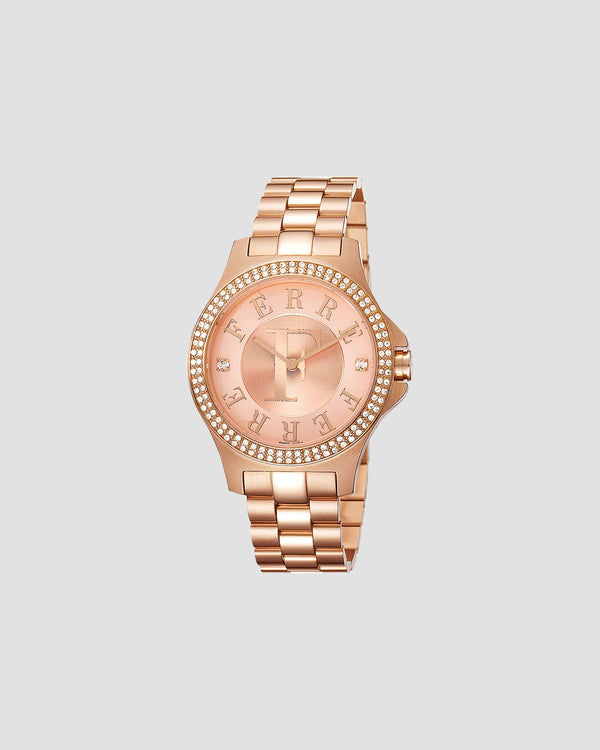 gianfranco ferre Monotone Rhinestones Embellished Analog Watch You may also like