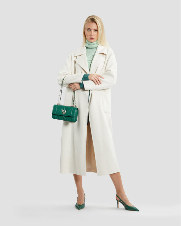 Gianfranco Ferre Ombre Logo Front Knitwear Light Green