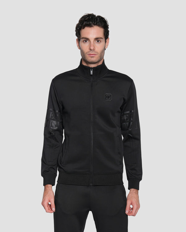 gianfranco ferre Printed Logo Tracksuit Jacket Black