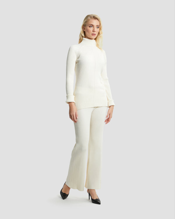 Gianfranco Ferre Solid Tone Knitted Pullover Off White