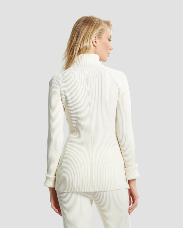Gianfranco Ferre Solid Tone Knitted Pullover Off White