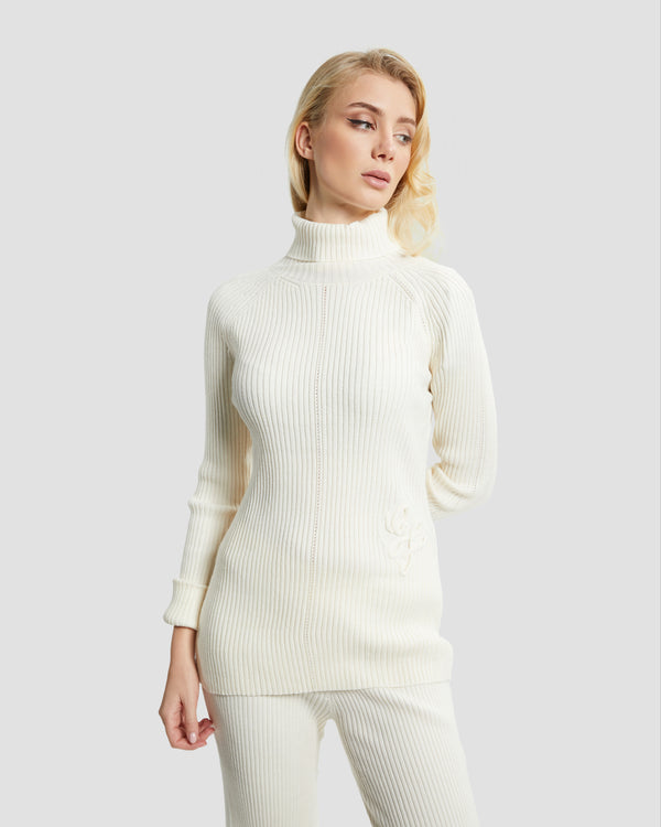 gianfranco ferre Solid Tone Knitted Pullover Off White