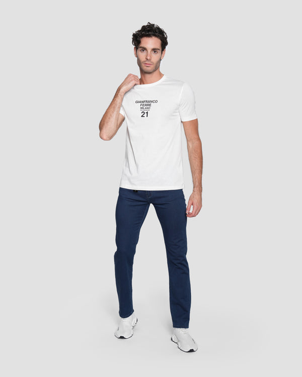 Gianfranco Ferre Via Pontaccio 21 T-Shirt Off White