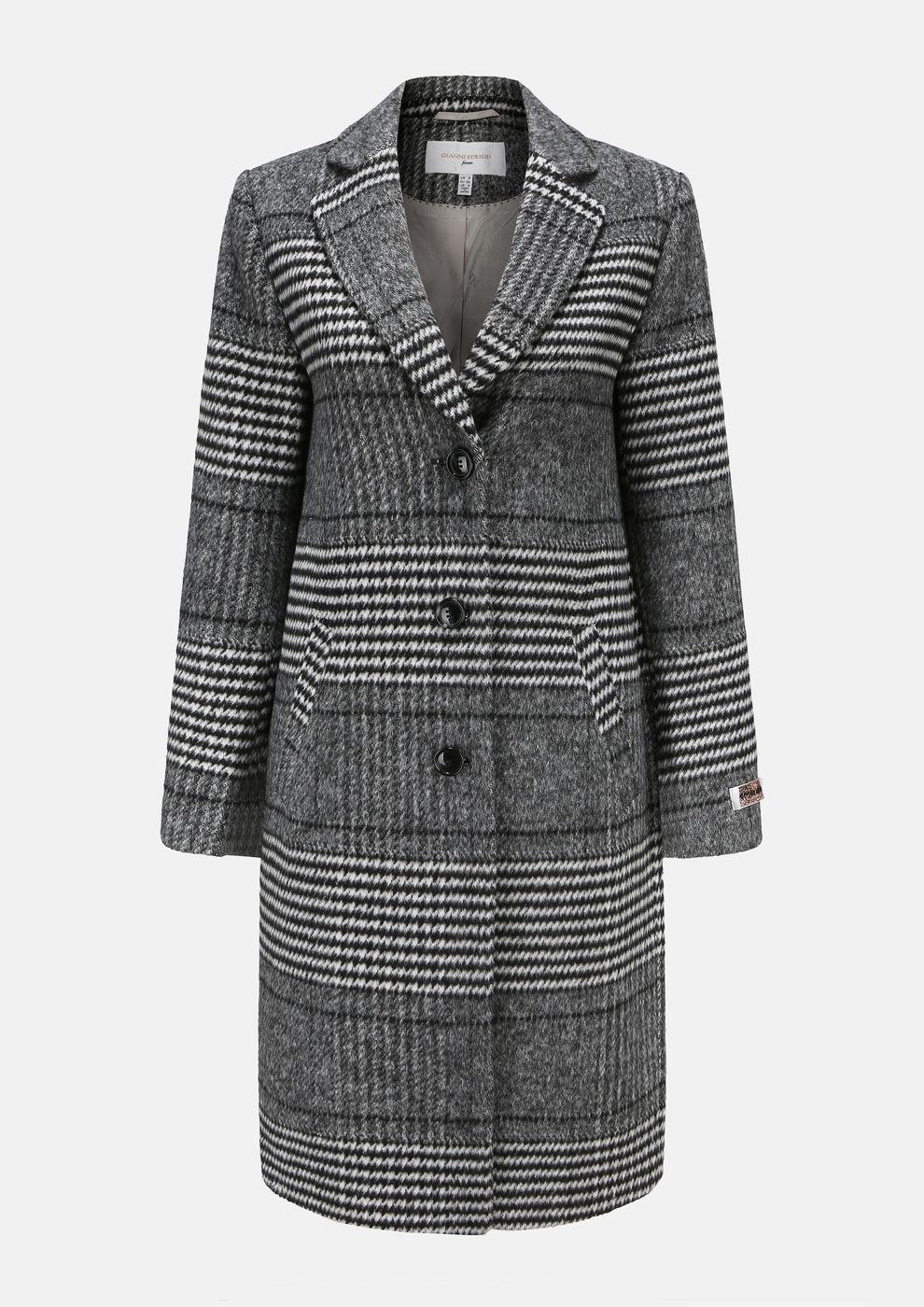 gianni feraud ELLA – 17-798C Ladies Ladies Coats Black Check