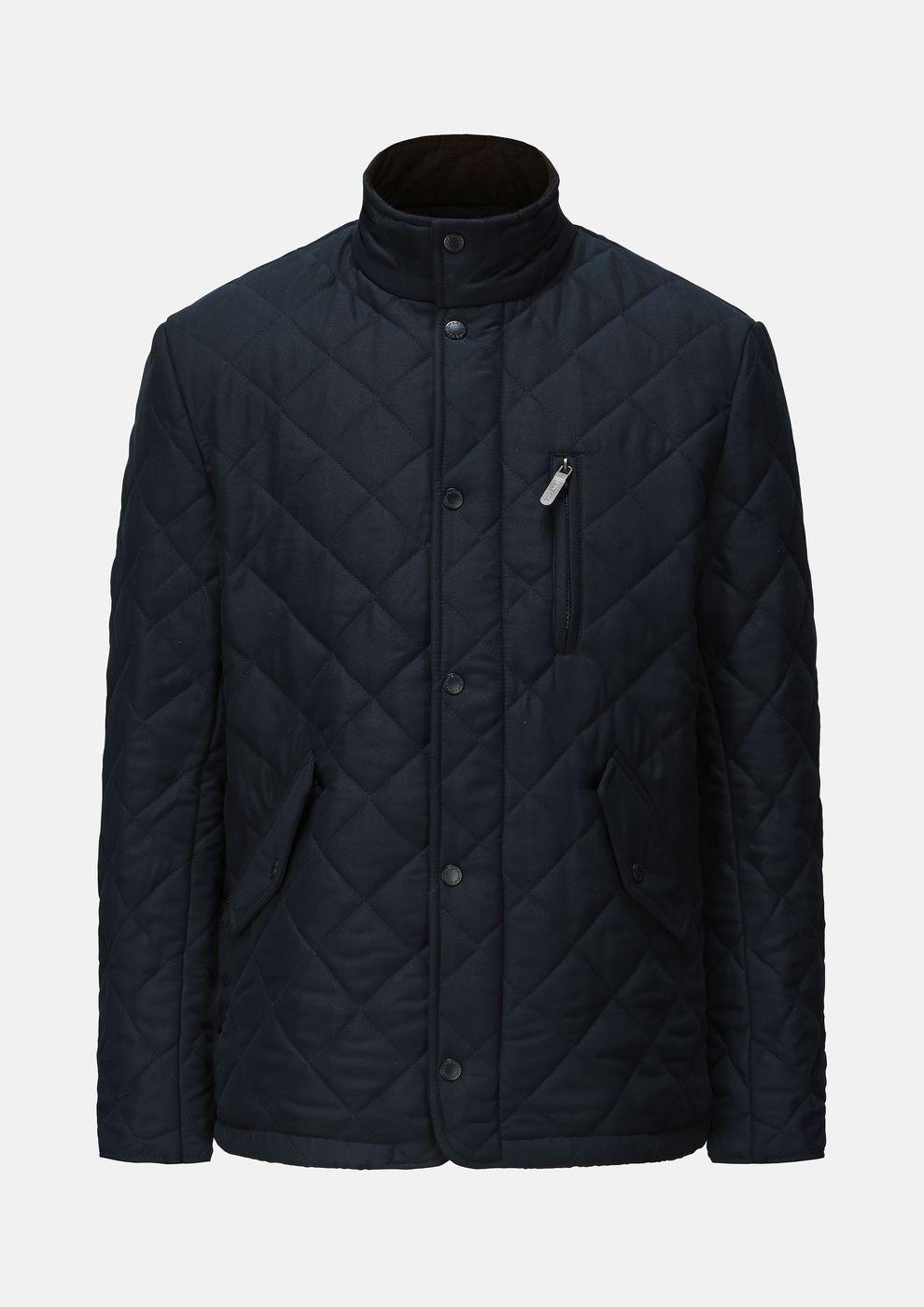 gianni feraud Feraud Jeans Prima Quilted Jacket Men Feraud Jeans Navy