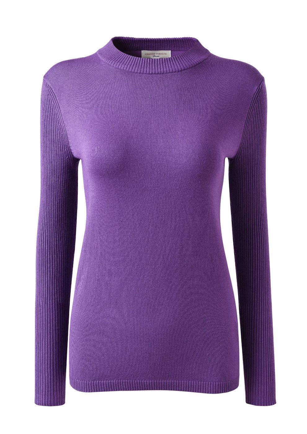 gianni feraud CLEO Ladies Ladies Knitwear PURPLE
