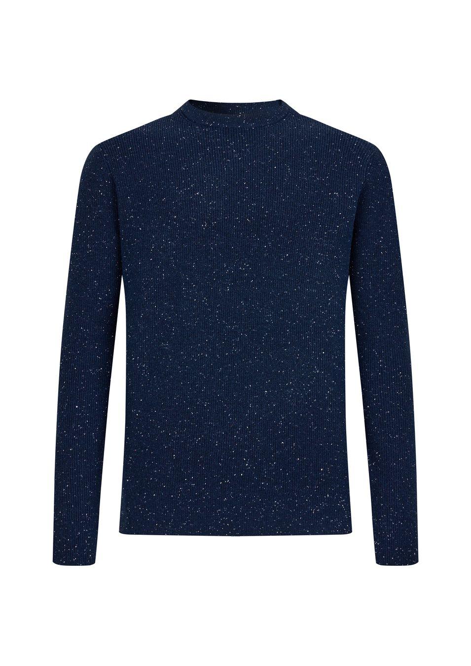 gianni feraud GF Fleck Crew Men Knitwear Navy