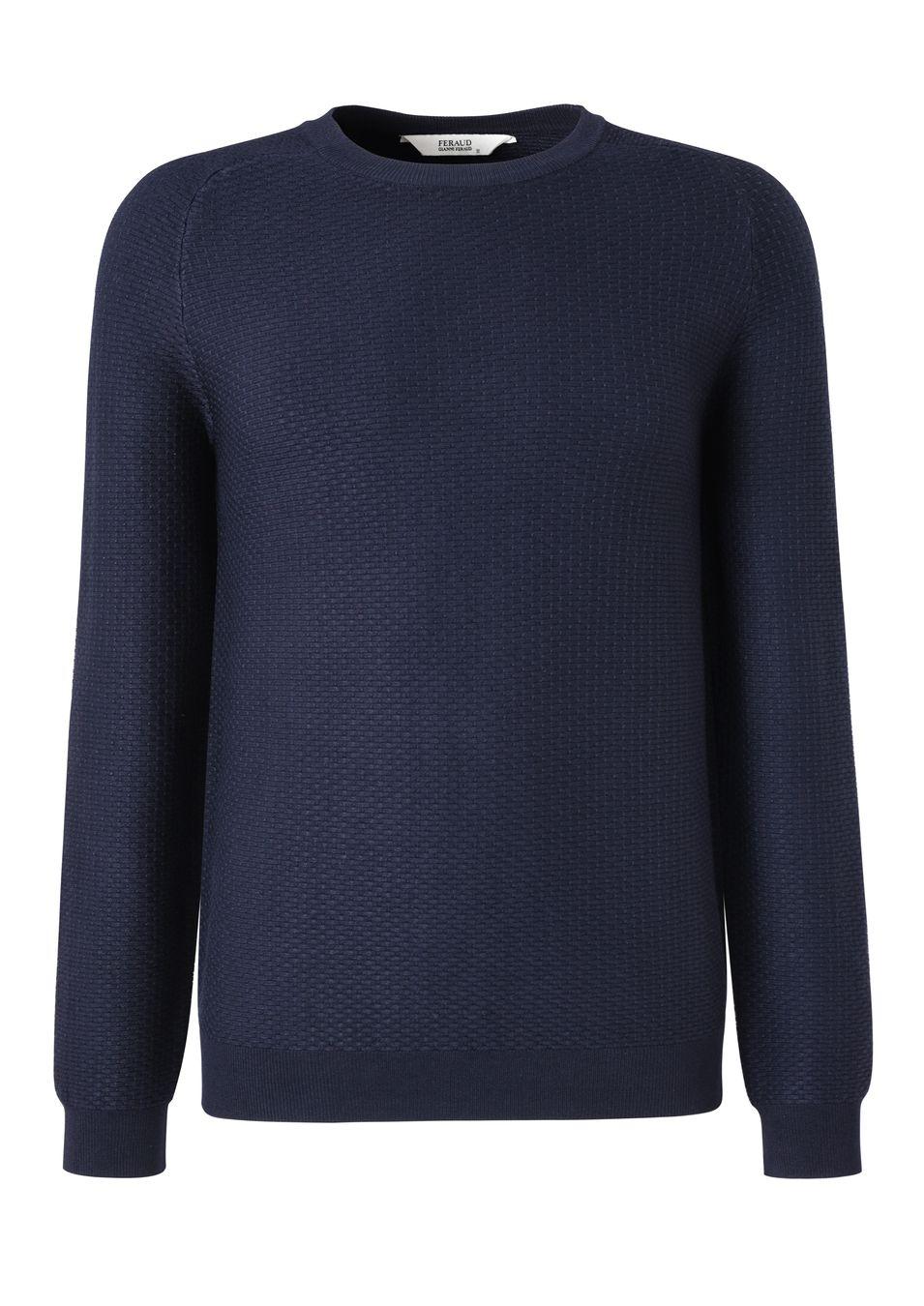 gianni feraud GF JAC Crew Men Knitwear Navy