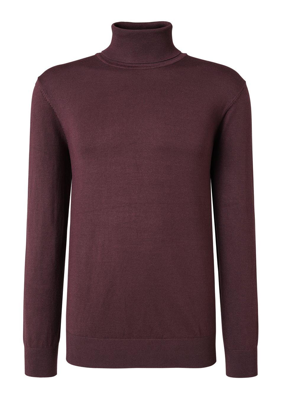 gianni feraud GF Rollneck Men Knitwear Riskit Plum