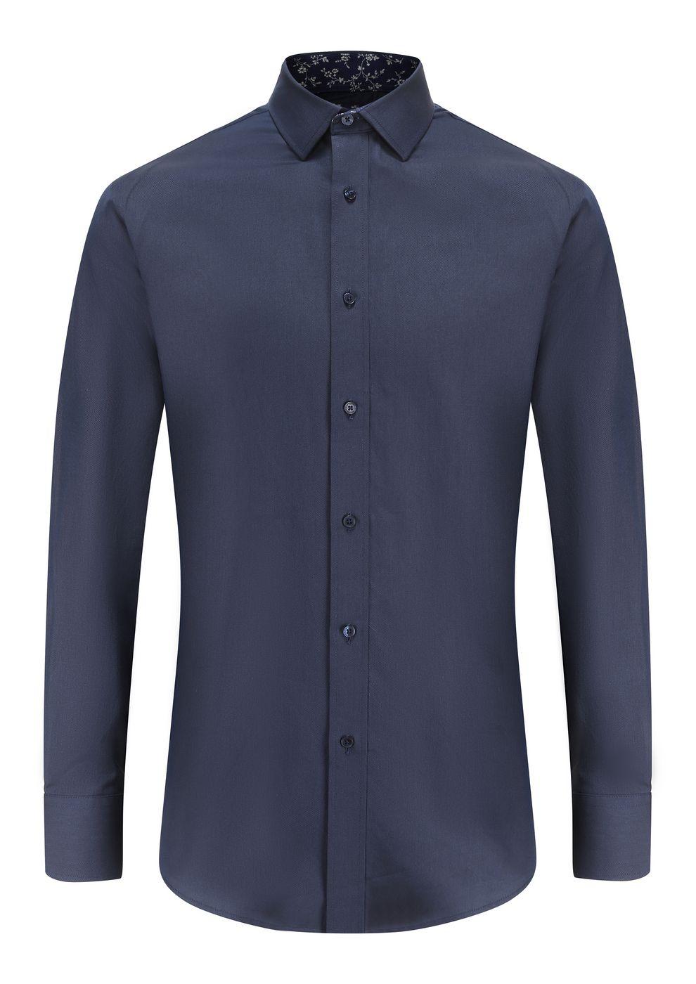 gianni feraud JC216 Men Shirts Navy Twill