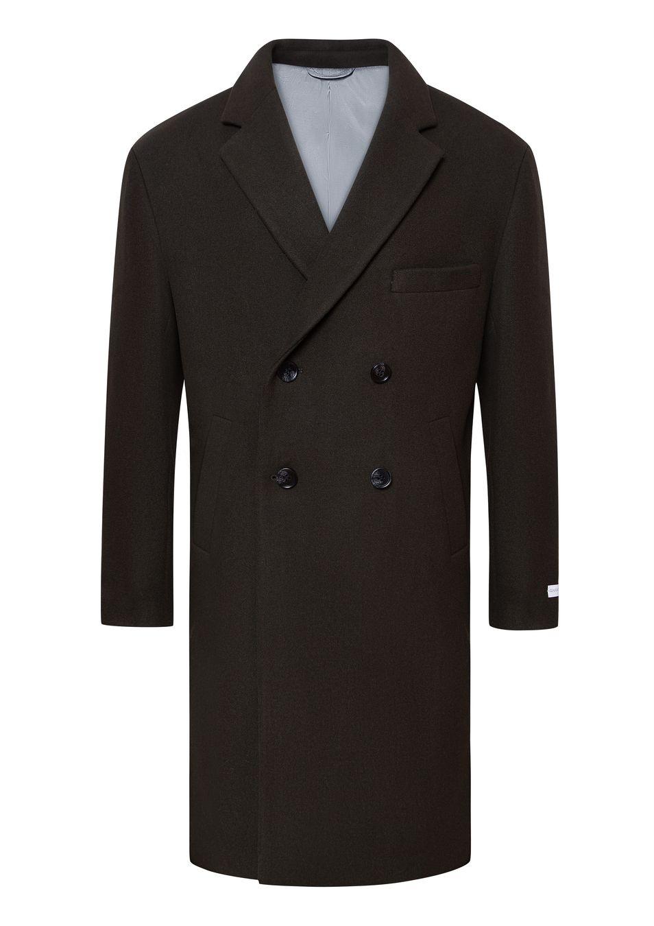gianni feraud OS DB Men Coats Dk Army