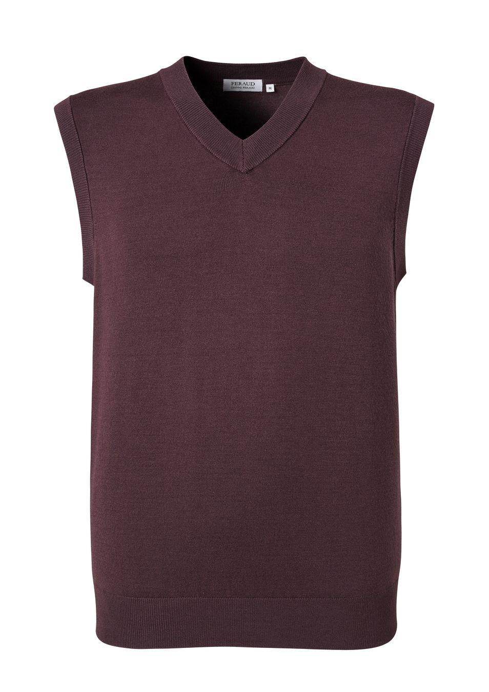 gianni feraud Tank Men Knitwear Riskit Plum