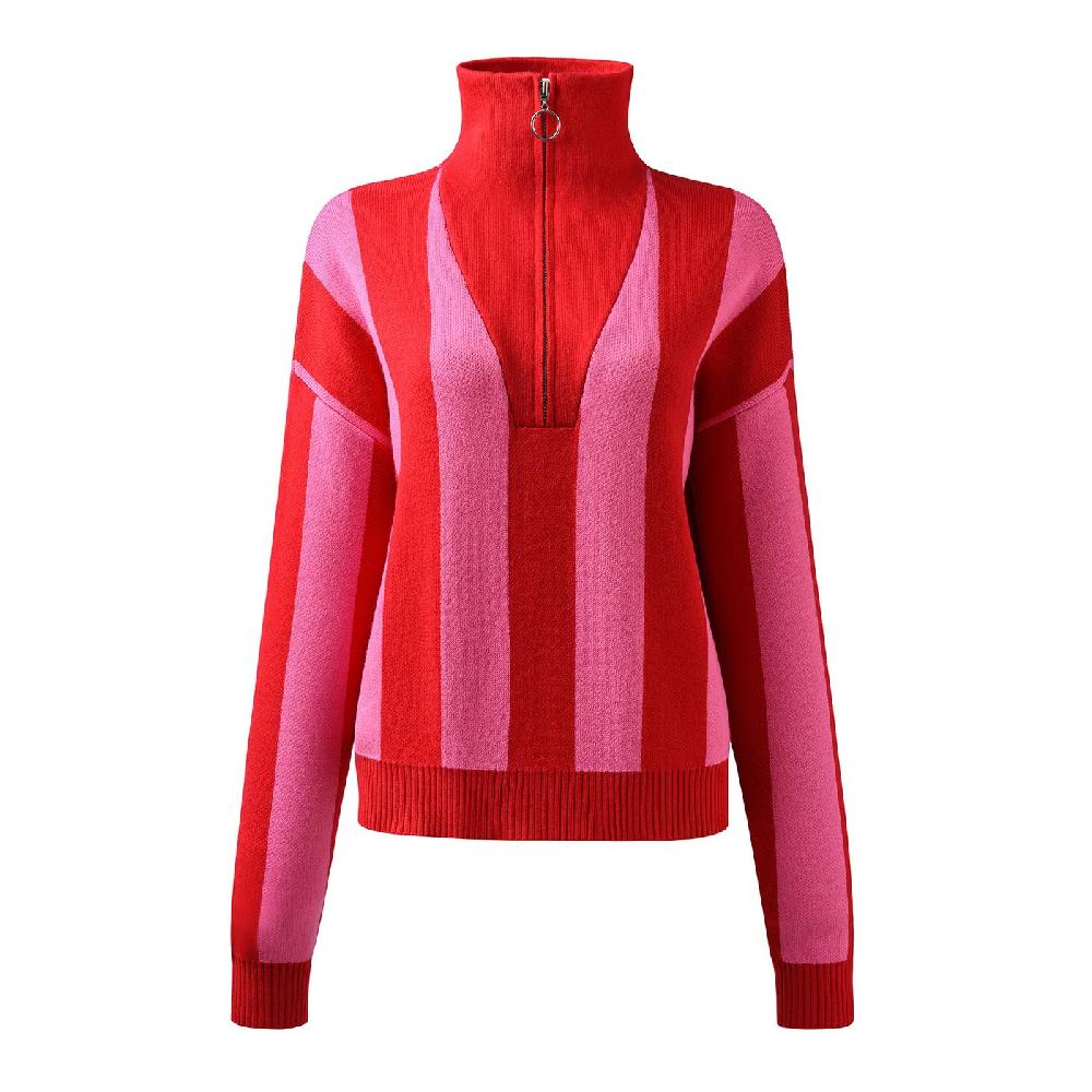 gianni feraud TARA Ladies Ladies Knitwear PINK/RED