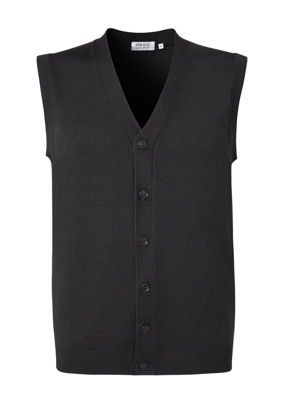 gianni feraud Sleeveless Cardi Men Knitwear Super Green