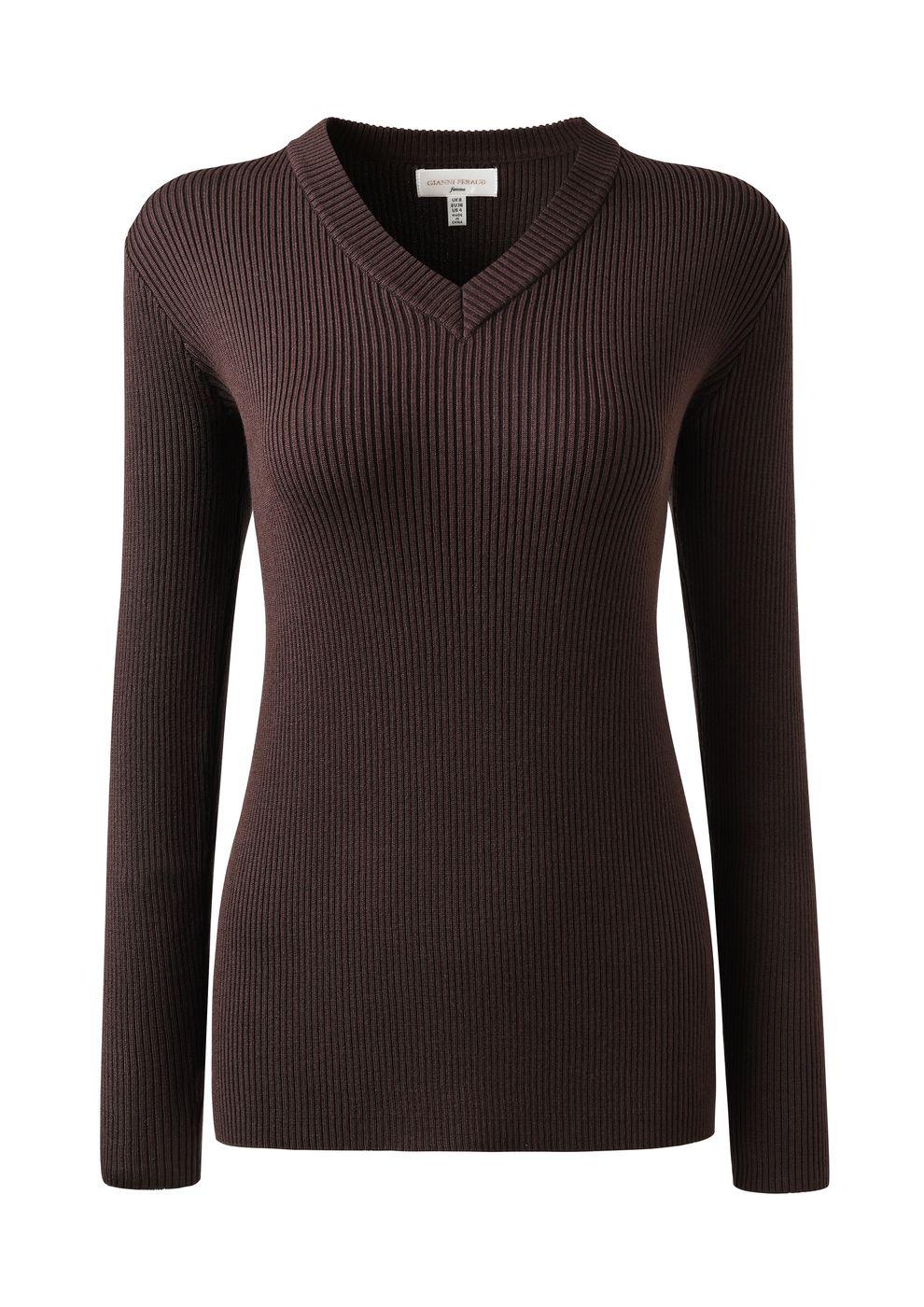 gianni feraud VANESSA-BROWN Ladies Ladies Knitwear BROWN