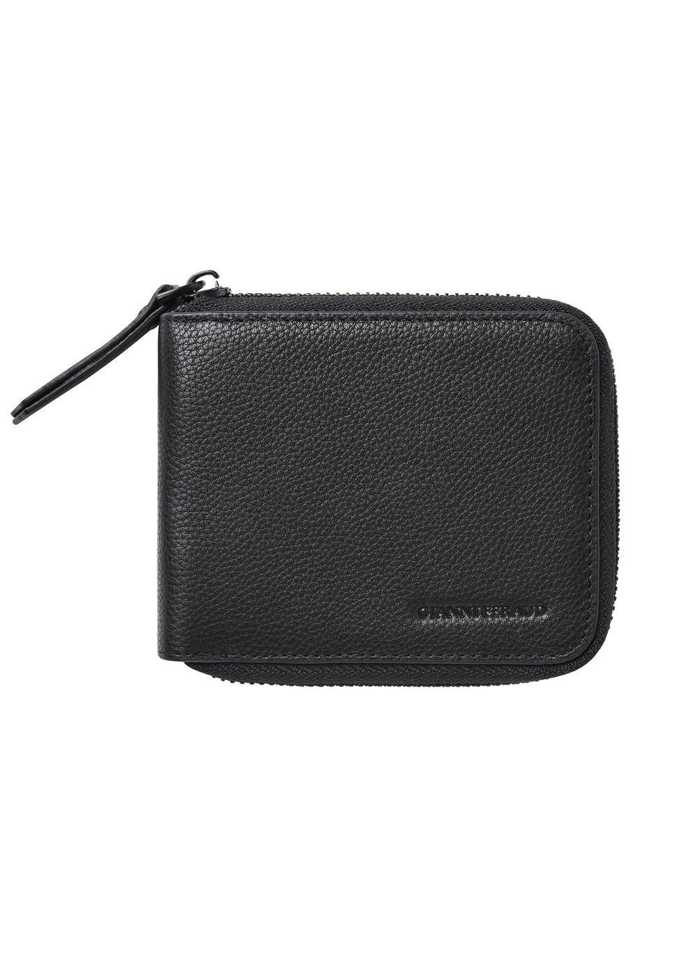gianni feraud Zipped Wallet Accessories Leather Accessories Black