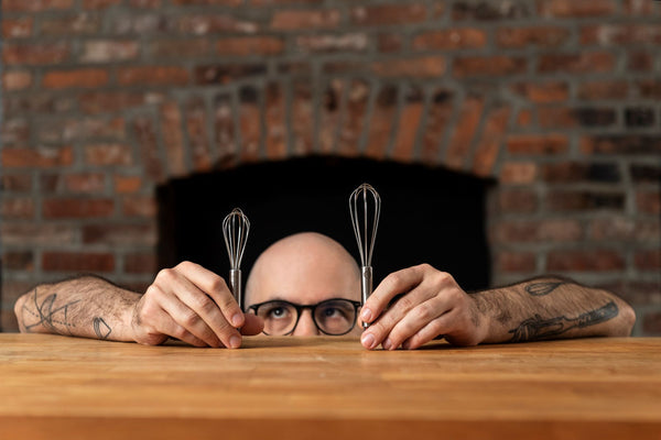 Gibson Home Babish 2-Piece (5” And 7”) Stainless Steel Tiny Whisk Set