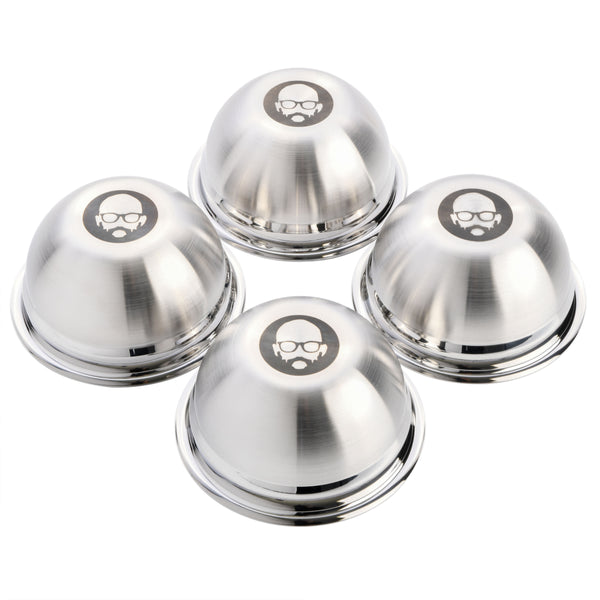Gibson Home Babish 4 Piece Stainless Steel Mini Prep Bowls