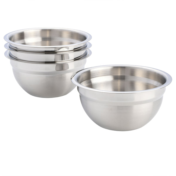 gibson home Babish 4 piece Stainless Steel Mini Prep Bowls gibson home Babish 4 piece Stainless Steel Mini Prep Bowls