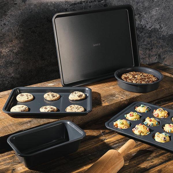 Gibson Home Babish 5 Piece Carbon Steel Bakeware Set