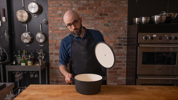 Gibson Home Babish 6 Qt Round Matte Enamel Cast Iron Dutch Oven